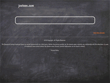 Tablet Screenshot of josteen.com